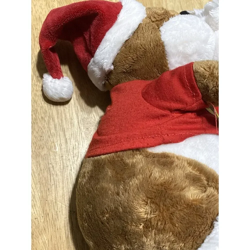 Buc-ees Beaver CHRISTMAS Plush SANTA CLAUS‎ 10” Inch Bucees Beard Hat Shirt